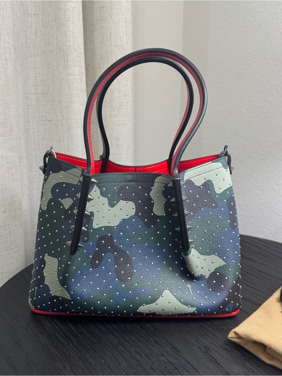 Christian Louboutin Handbags - Christian Louboutin Cabarock Camo Stud Tote Bag